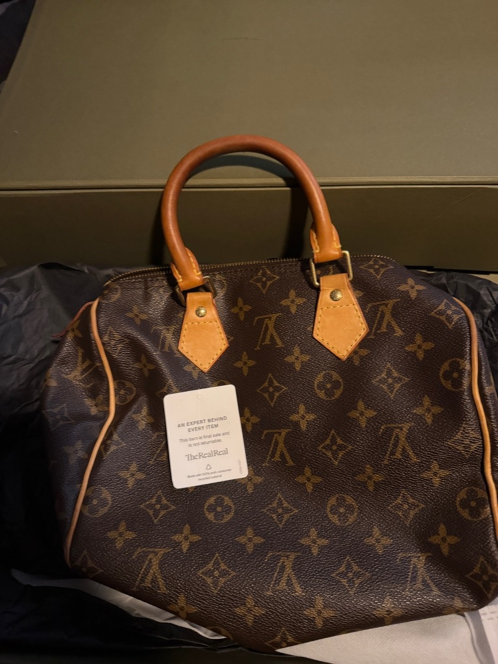 Louis Vuitton Monogram Canvas Duffel Bag in Brown and Tan